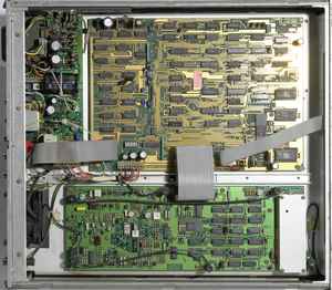 HP 3325A Innenansicht von oben