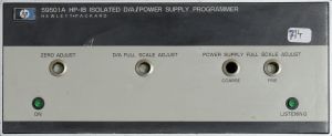 HP 59501A Isolated Power Supply Programmer – Frontansicht