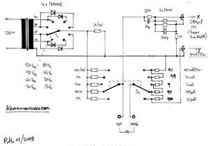 Simple Curve Tracer Circuit